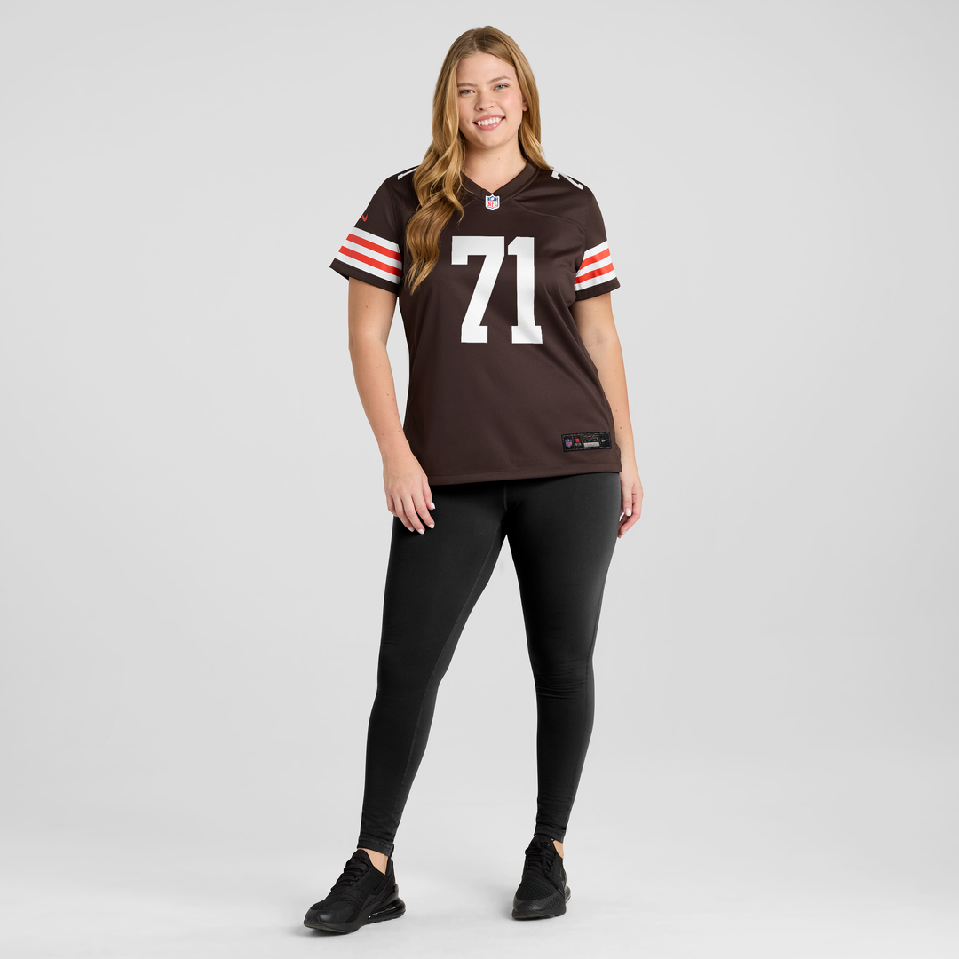 Tytus Howard Cleveland Browns Nike Women's Team Game Jersey - Brown Official NFL Team Apparel Football Fan Gear