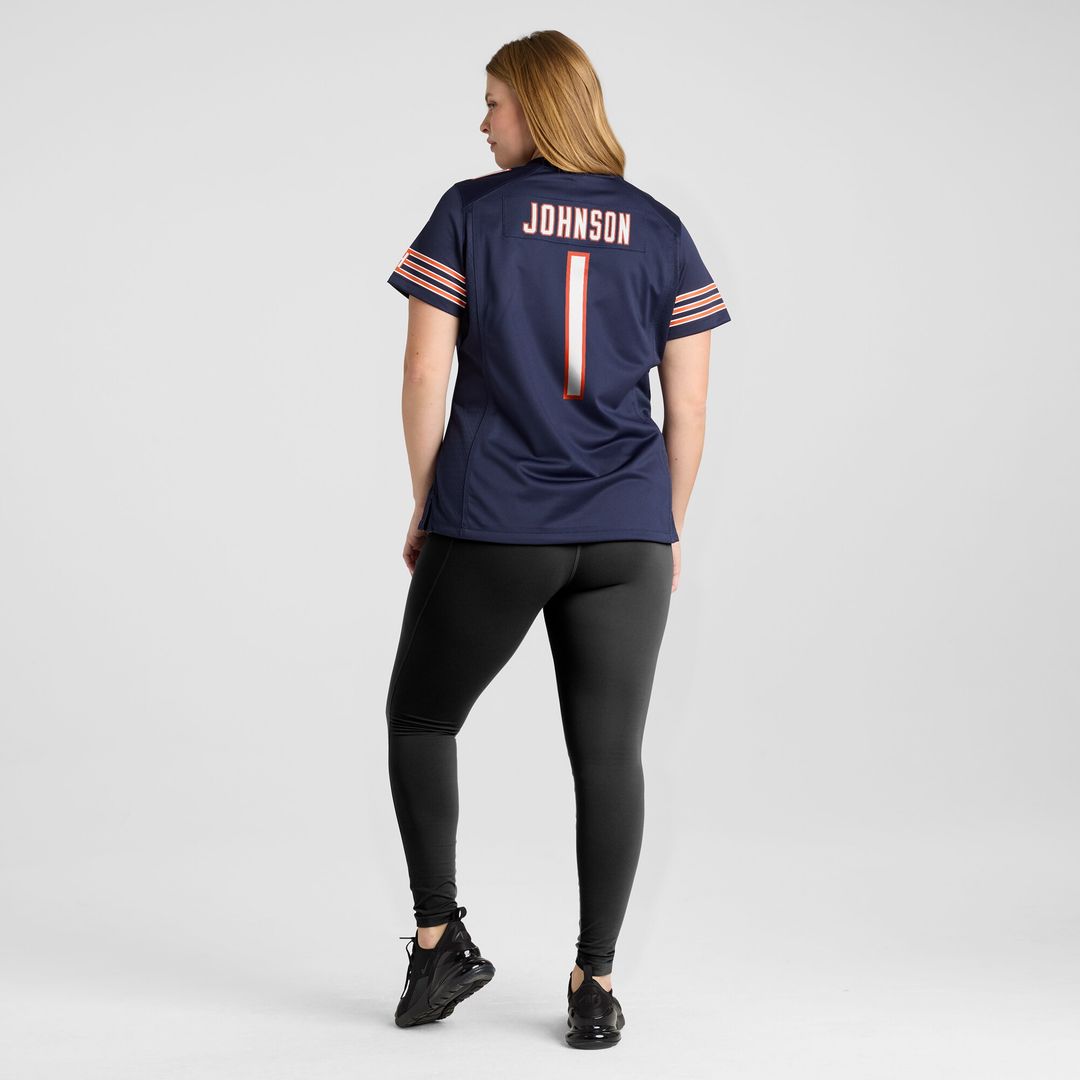 Jaylon Johnson Chicago Bears Nike Women's Game Jersey - Navy Official NFL Team Apparel Football Fan Gear