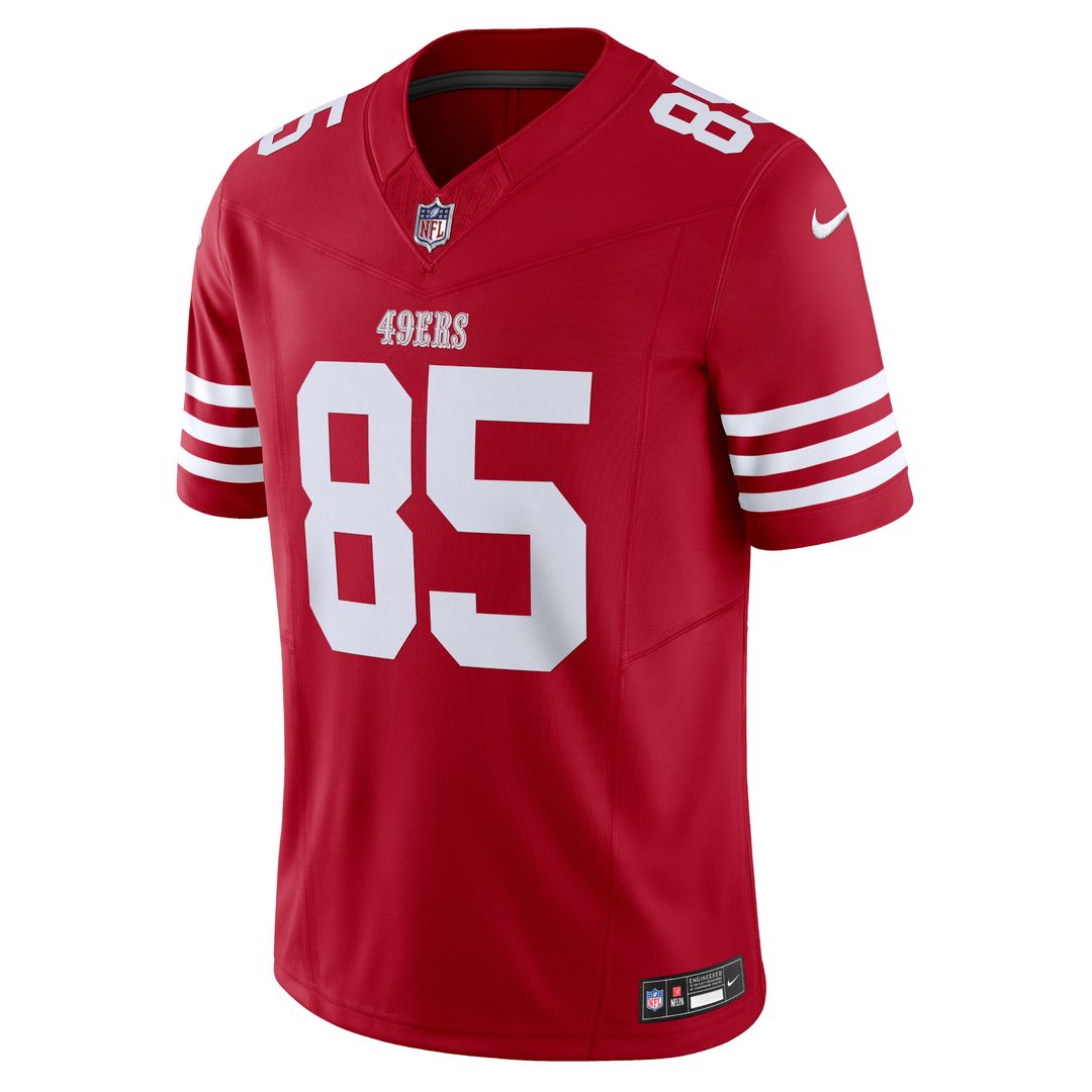 George Kittle San Francisco 49ers Nike Vapor F.U.S.E. Limited Jersey - Scarlet Official NFL Team Apparel Football Fan Gear