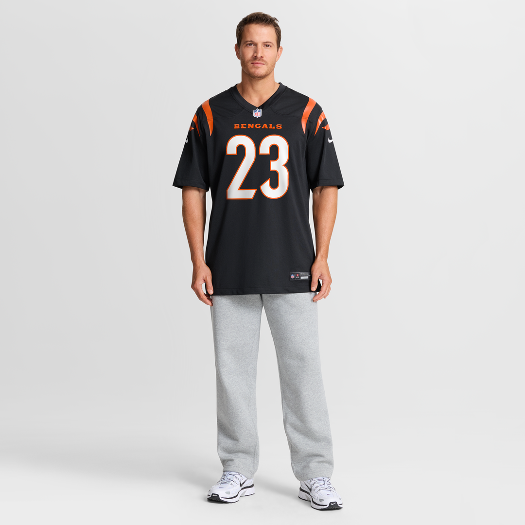 Daxton Hill Cincinnati Bengals Nike Player Game Jersey - Black Official NFL Team Apparel Football Fan Gear