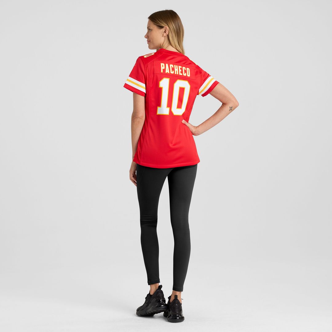 Isiah Pacheco Kansas City Chiefs Nike Women's Game Player Jersey - Red Official NFL Team Apparel Football Fan Gear