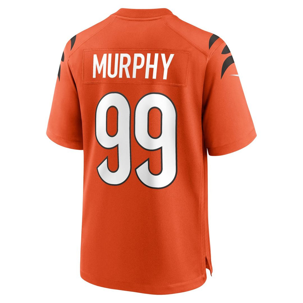 Myles Murphy Cincinnati Bengals Nike Alternate Game Jersey - Orange Official NFL Team Apparel Football Fan Gear