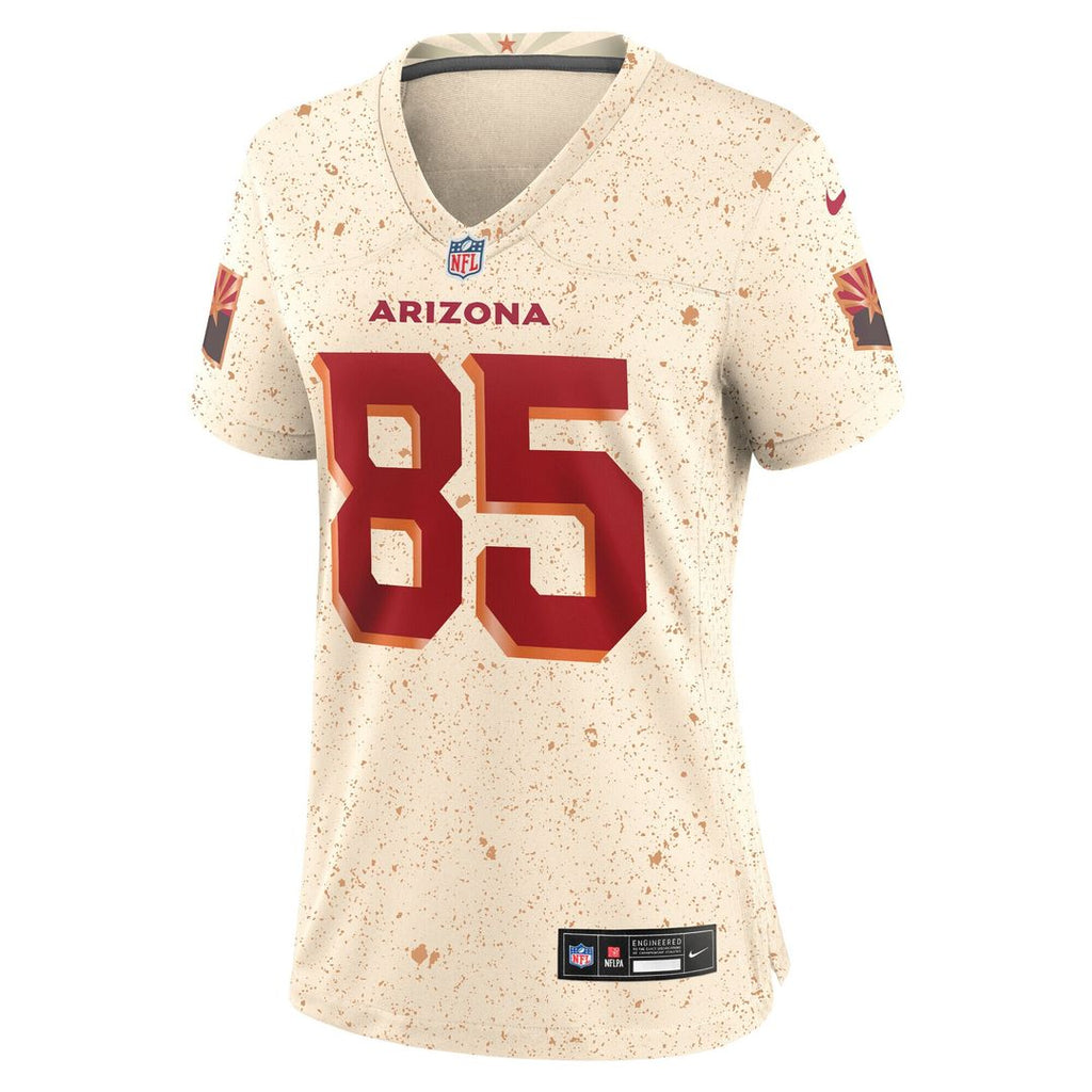 Trey McBride Arizona Cardinals Nike Women's 2025 Rivalries Collection Game Jersey - Natural Official NFL Team Apparel Football Fan Gear