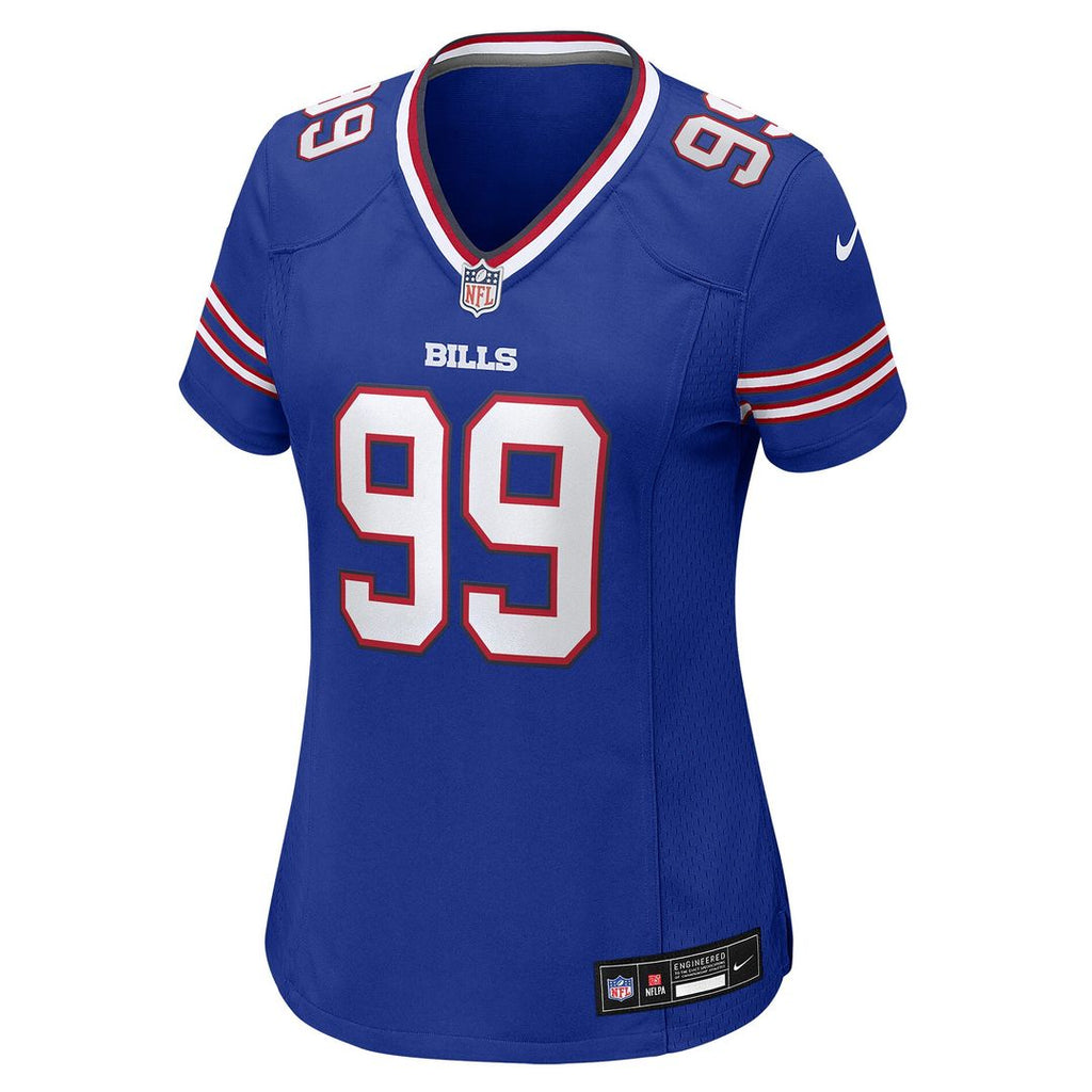 Larry Ogunjobi Buffalo Bills Nike Women's Team Game Jersey - Royal Official NFL Team Apparel Football Fan Gear