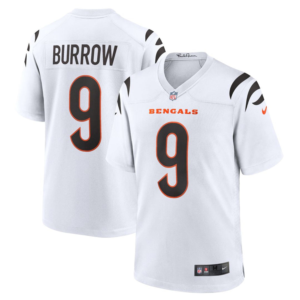 Joe Burrow Cincinnati Bengals Nike Game Jersey - White Official NFL Team Apparel Football Fan Gear
