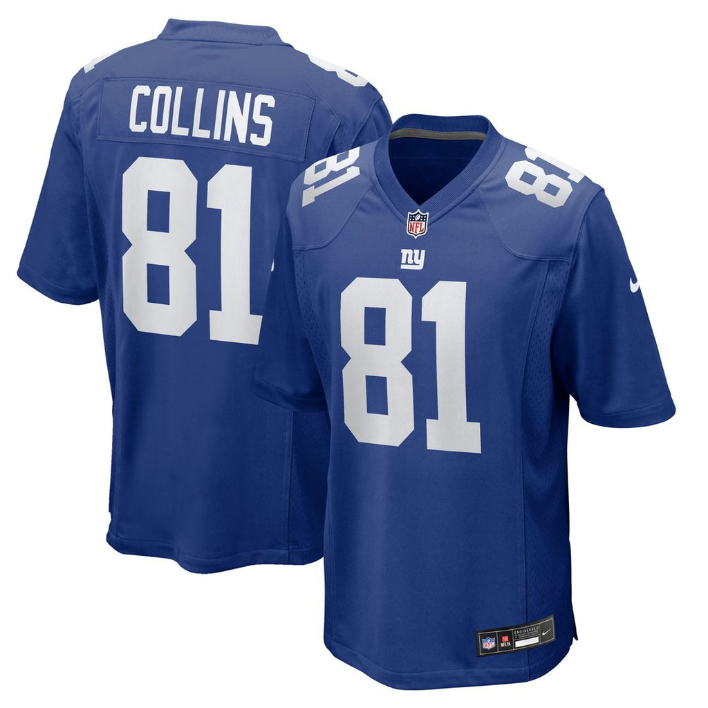 Beaux Collins New York Giants Nike Team Game Jersey - Royal Official NFL Team Apparel Football Fan Gear