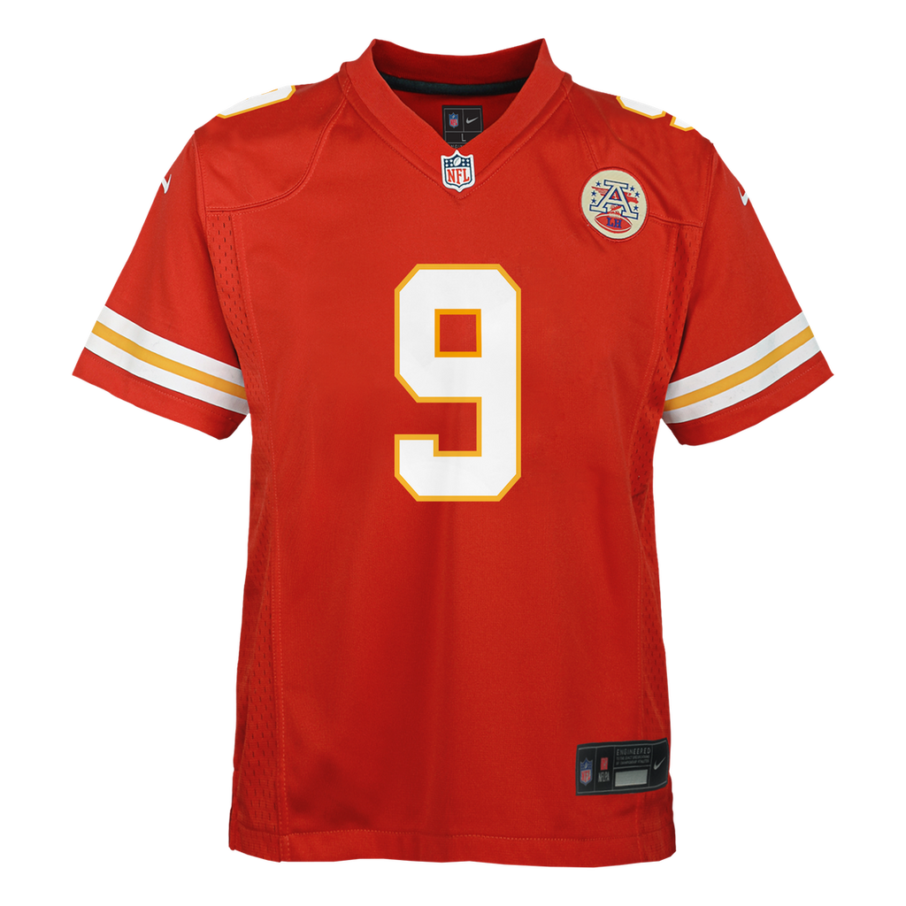Kenneth Walker III Kansas City Chiefs Nike Youth Game Jersey - Red Official NFL Team Apparel Football Fan Gear