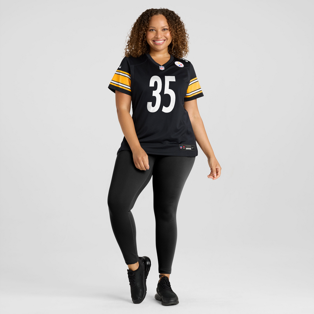 Jamel Dean Pittsburgh Steelers Nike Women's Team Game Jersey - Black Official NFL Team Apparel Football Fan Gear