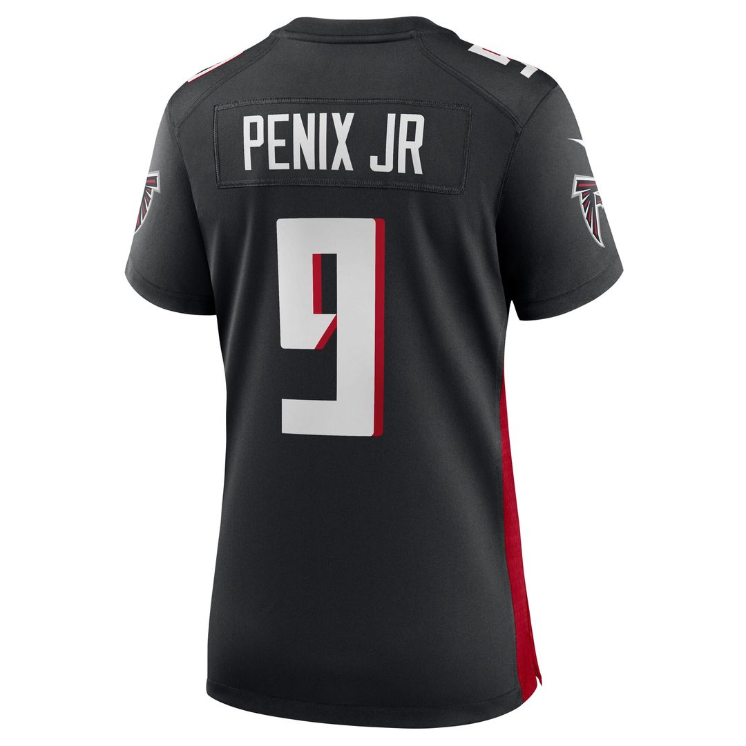 Michael Penix Jr. Atlanta Falcons Nike Women's Game Jersey - Black Official NFL Team Apparel Football Fan Gear