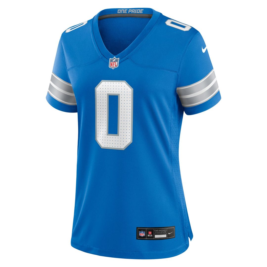 Jahmyr Gibbs Detroit Lions Nike Women's 2nd Alternate Game Player Jersey - Black Official NFL Team Apparel Football Fan Gear