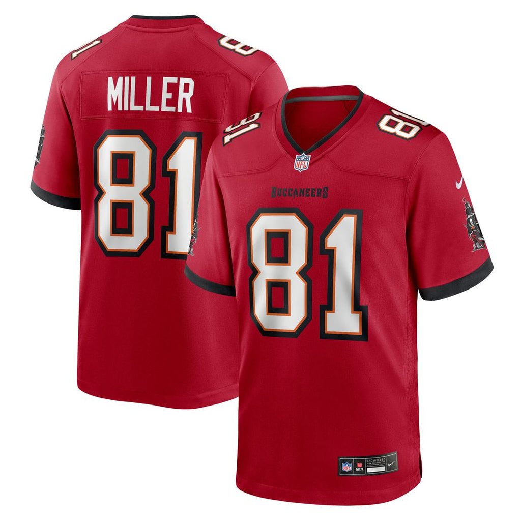 Ryan Miller Tampa Bay Buccaneers Nike Team Game Jersey - Red Official NFL Team Apparel Football Fan Gear