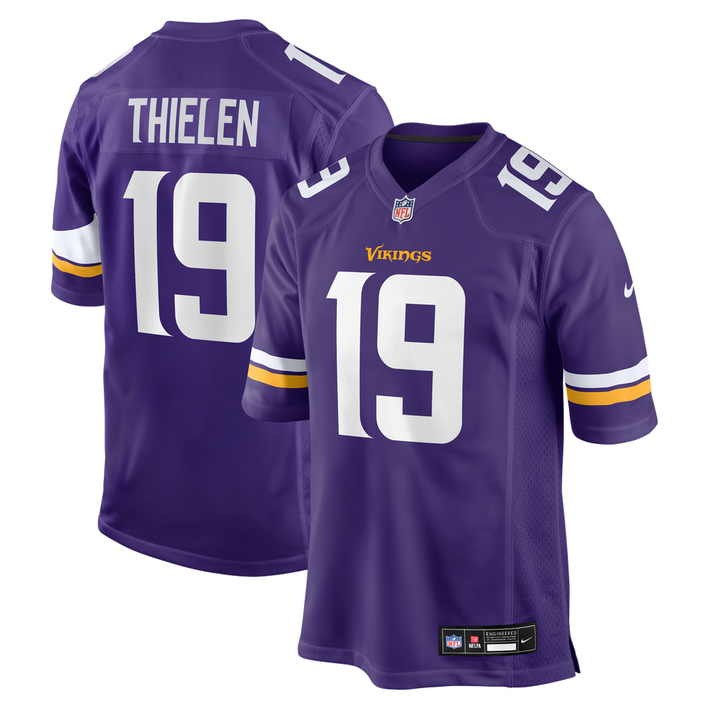 Adam Thielen Minnesota Vikings Nike Game Jersey - Purple Official NFL Team Apparel Football Fan Gear