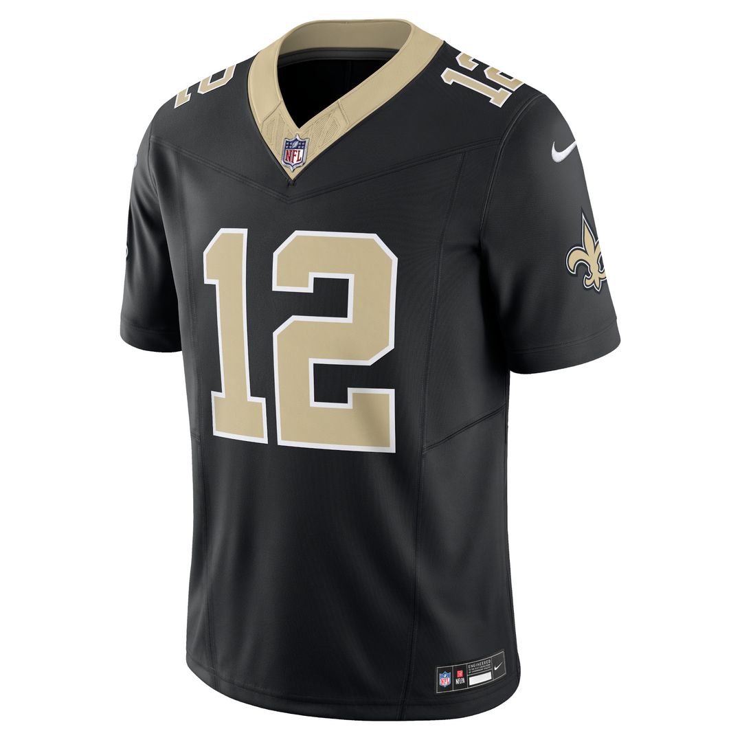 Chris Olave New Orleans Saints Nike Gameday Golds Alternate Vapor F.U.S.E. Limited Jersey - Gold Official NFL Team Apparel Football Fan Gear