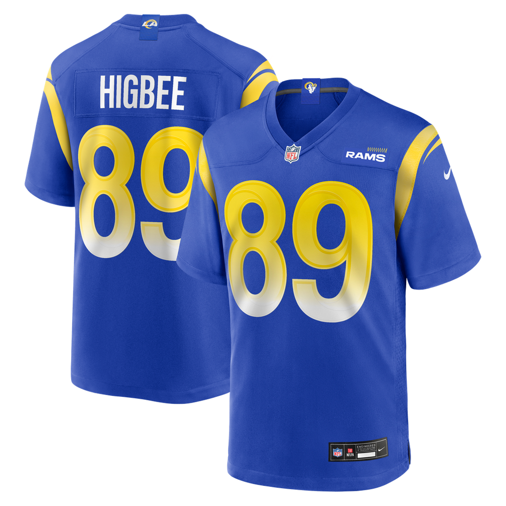 Tyler Higbee Los Angeles Rams Nike Game Player Jersey - Royal Official NFL Team Apparel Football Fan Gear