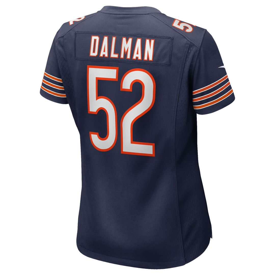 Drew Dalman Chicago Bears Nike Women's Team Game Jersey - Navy Official NFL Team Apparel Football Fan Gear