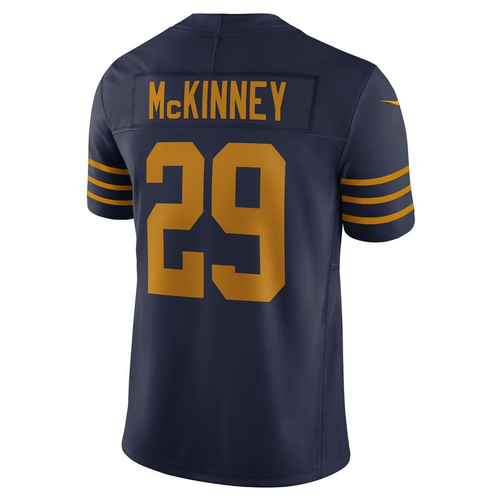 Xavier McKinney Green Bay Packers Nike The 1923 Classic Vapor F.U.S.E. Limited Jersey - Navy Official NFL Team Apparel Football Fan Gear