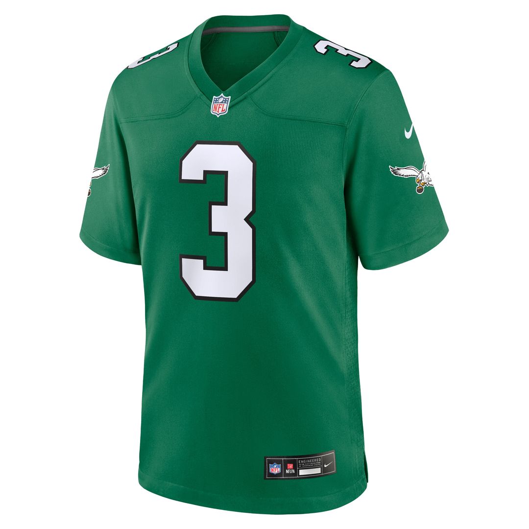 Nolan Smith Philadelphia Eagles Nike Alternate Game Jersey - Kelly Green Official NFL Team Apparel Football Fan Gear