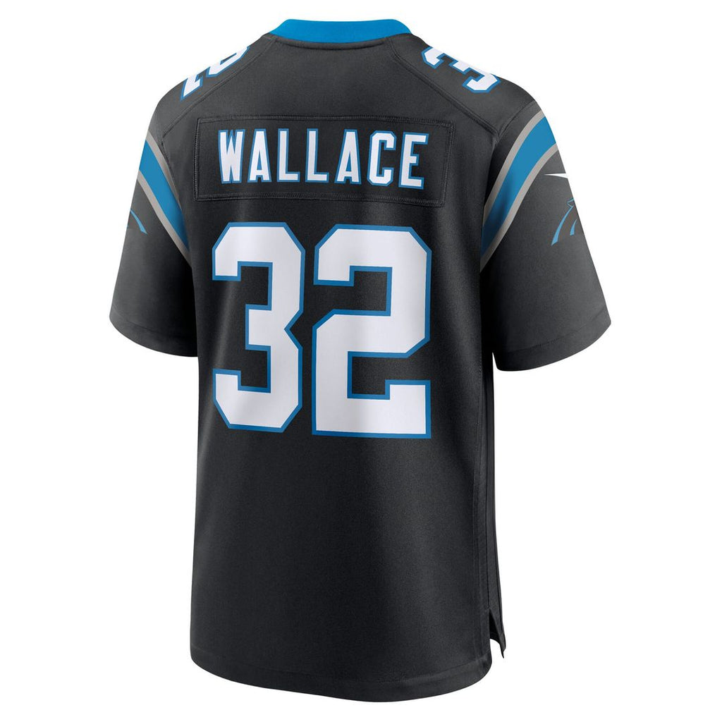 Trevin Wallace Carolina Panthers Nike Team Game Jersey - Black Official NFL Team Apparel Football Fan Gear
