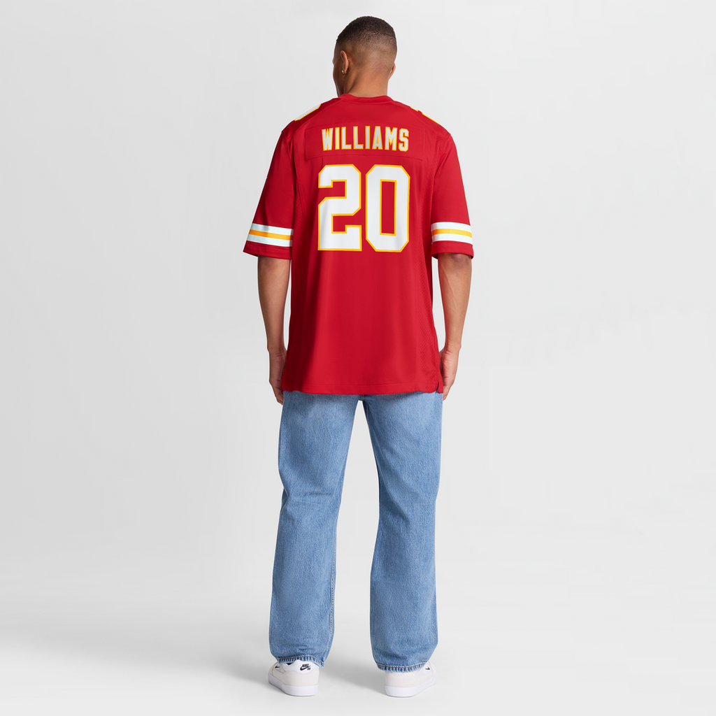 Nohl Williams Kansas City Chiefs Nike Team Game Jersey - Red Official NFL Team Apparel Football Fan Gear