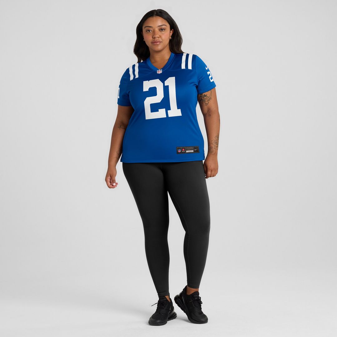 DJ Giddens Indianapolis Colts Nike Women's Team Game Jersey - Royal Official NFL Team Apparel Football Fan Gear