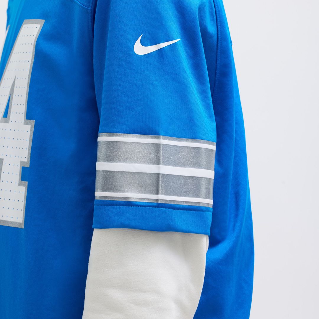 Amon-Ra St. Brown Detroit Lions Nike 2nd Alternate Game Jersey - Black Official NFL Team Apparel Football Fan Gear