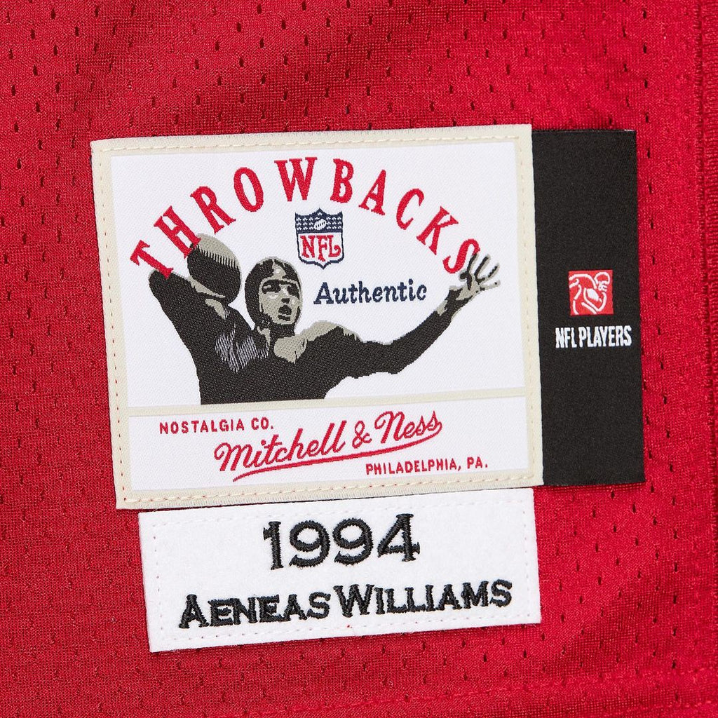 Aeneas Williams Arizona Cardinals 1994 Mitchell & Ness Authentic Throwback Retired Player Jersey - Cardinal Official NFL Team Apparel Football Fan Gea