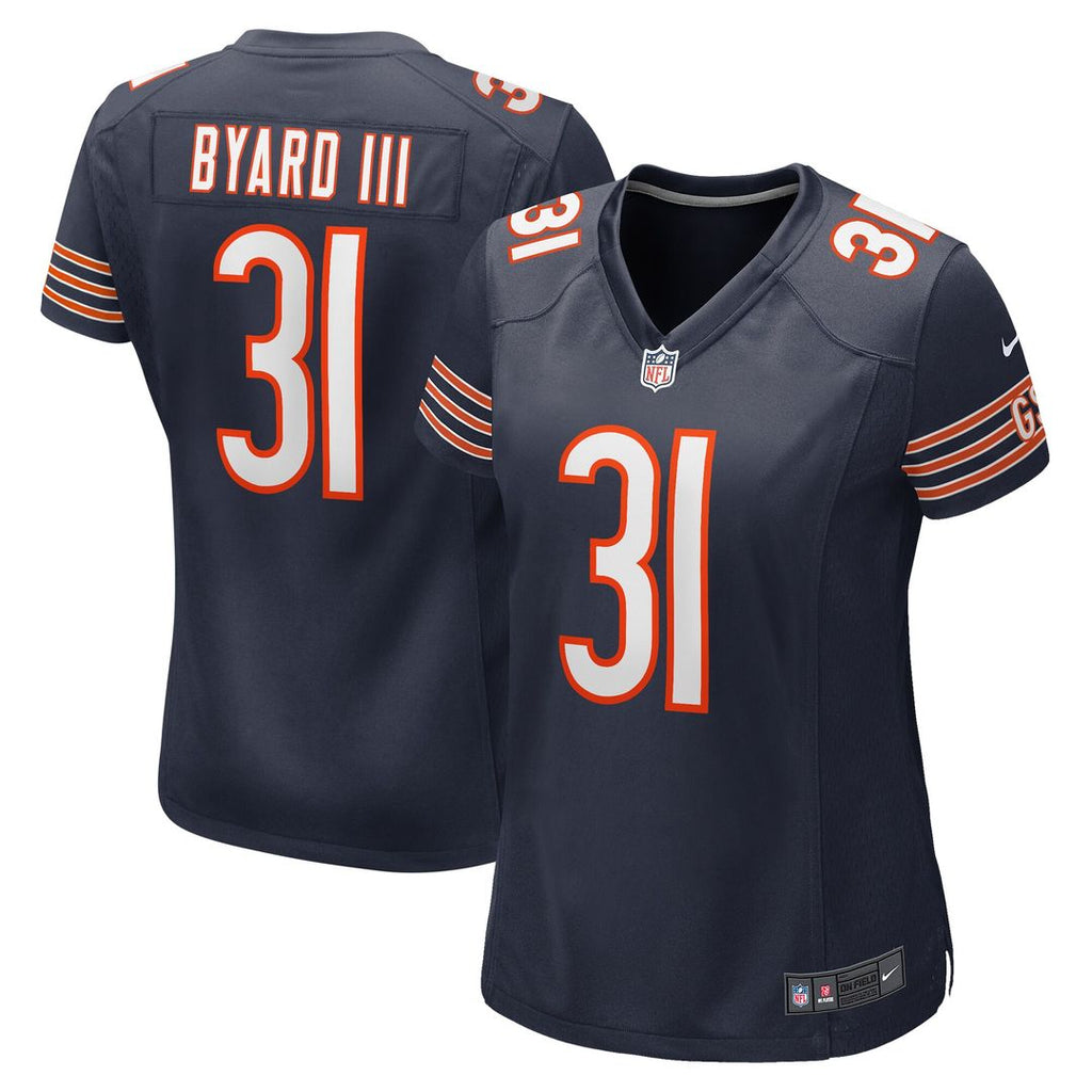 Kevin Byard III Chicago Bears Nike Women's Game Jersey - Navy Official NFL Team Apparel Football Fan Gear