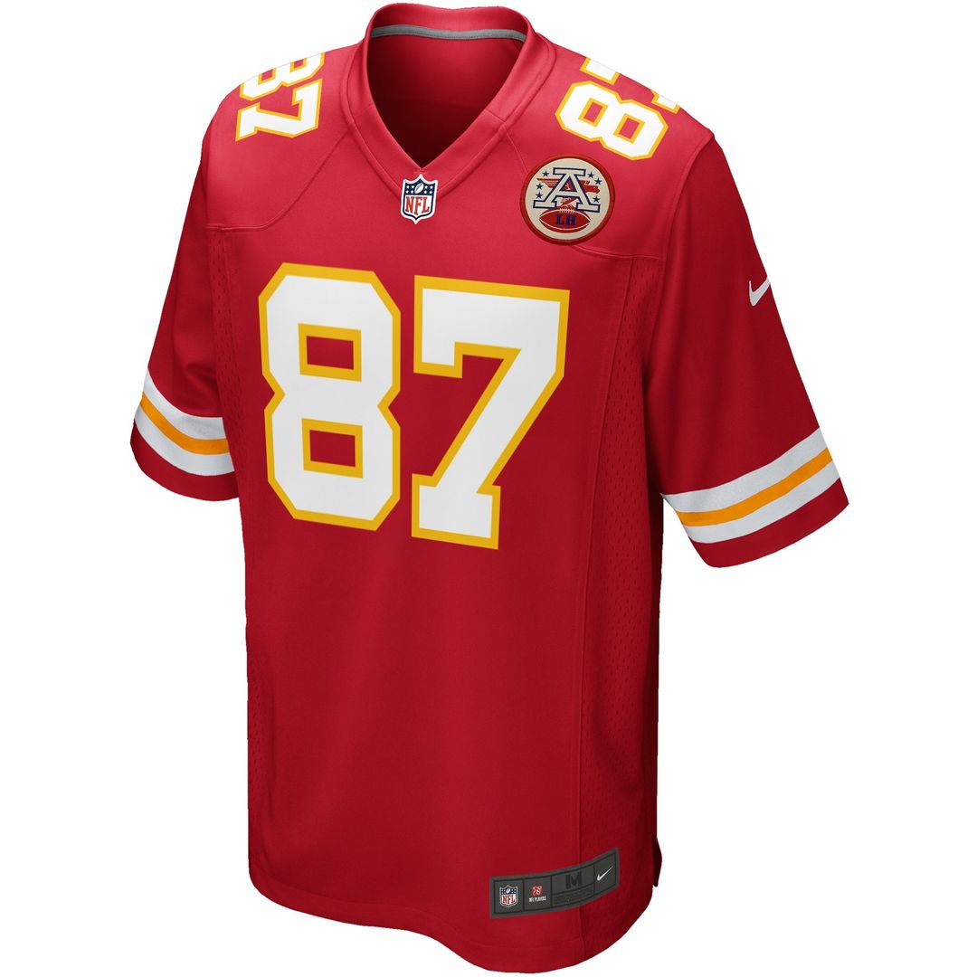 Travis Kelce Kansas City Chiefs Nike Youth Game Jersey - White Official NFL Team Apparel Football Fan Gear