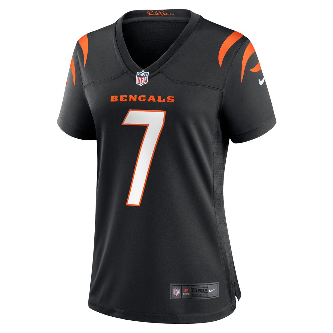 Boomer Esiason Cincinnati Bengals Nike Women's Retired Player Jersey - Black Official NFL Team Apparel Football Fan Gear