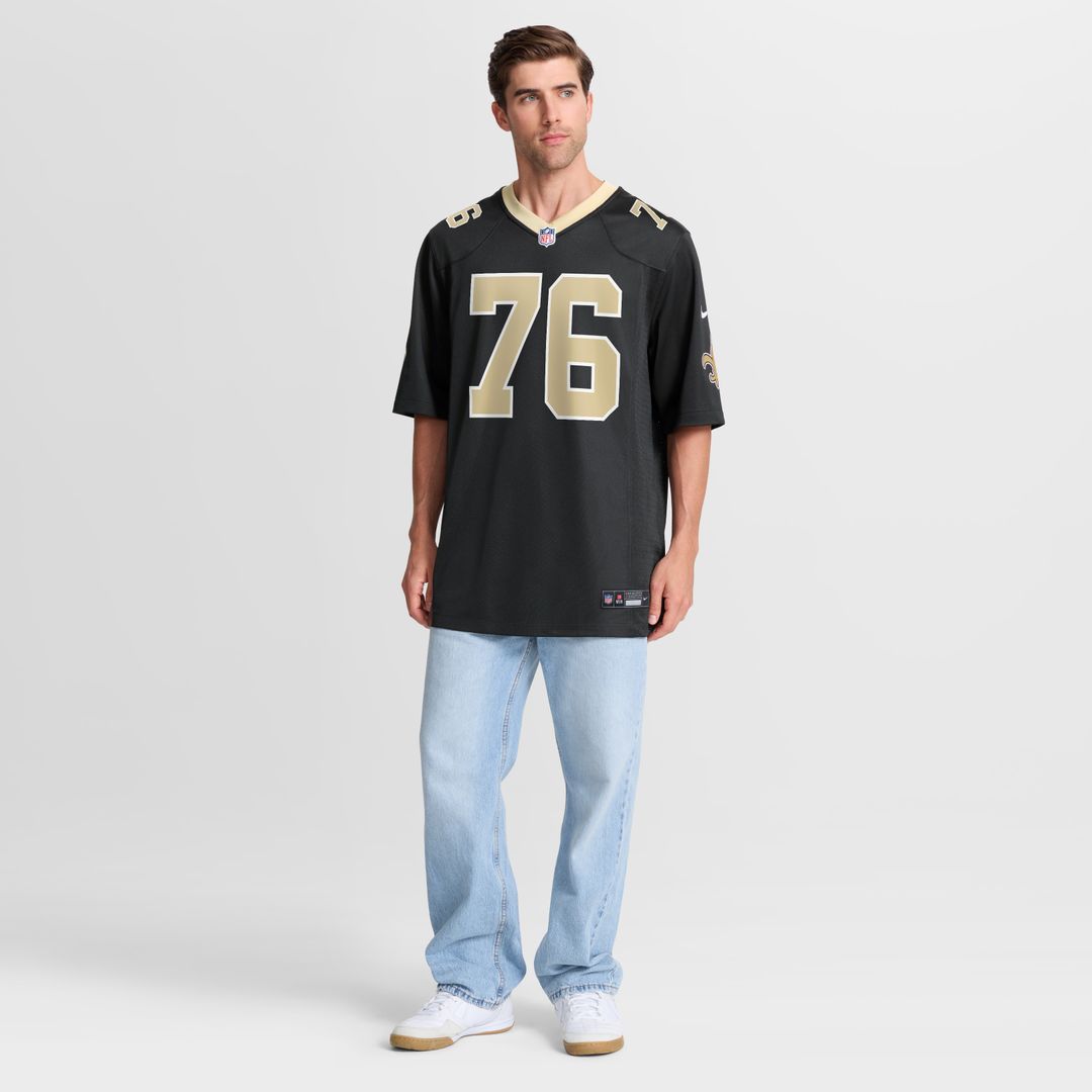Will Clapp New Orleans Saints Nike Team Game Jersey - Black Official NFL Team Apparel Football Fan Gear