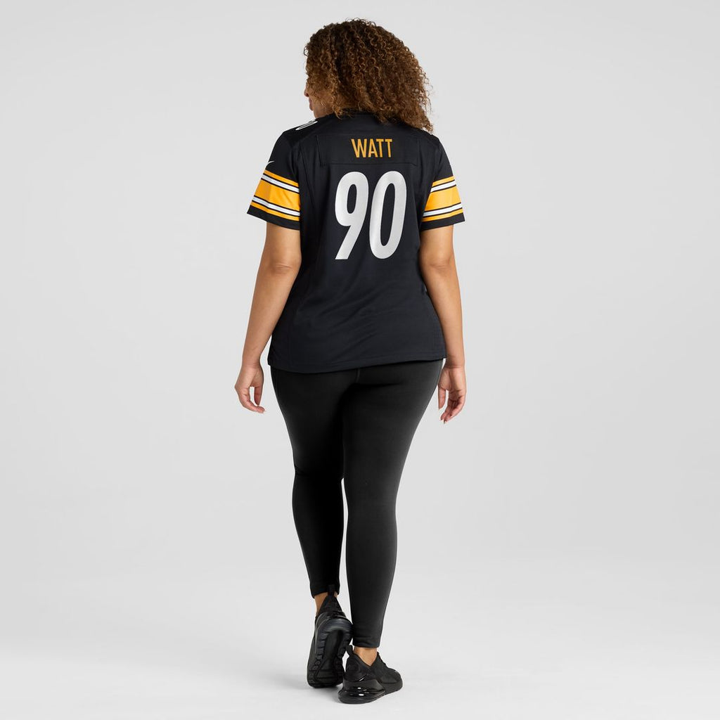 T.J. Watt Pittsburgh Steelers Nike Women's Game Jersey - Black Official NFL Team Apparel Football Fan Gear
