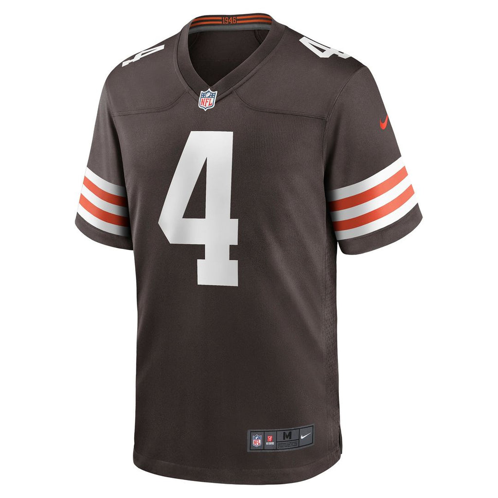 Deshaun Watson Cleveland Browns Nike Game Jersey - White Official NFL Team Apparel Football Fan Gear