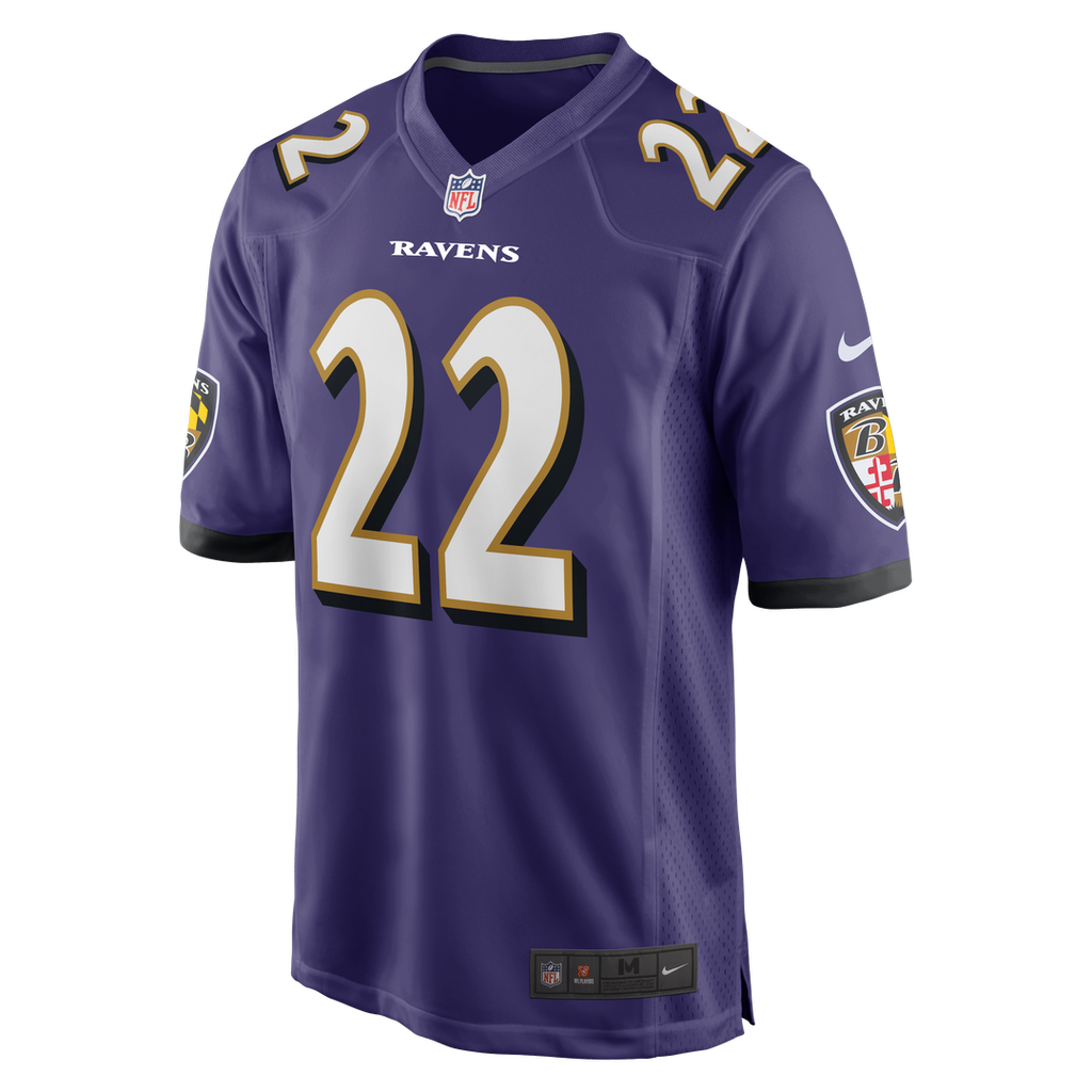 Derrick Henry Baltimore Ravens Nike Game Player Jersey - Purple Official NFL Team Apparel Football Fan Gear