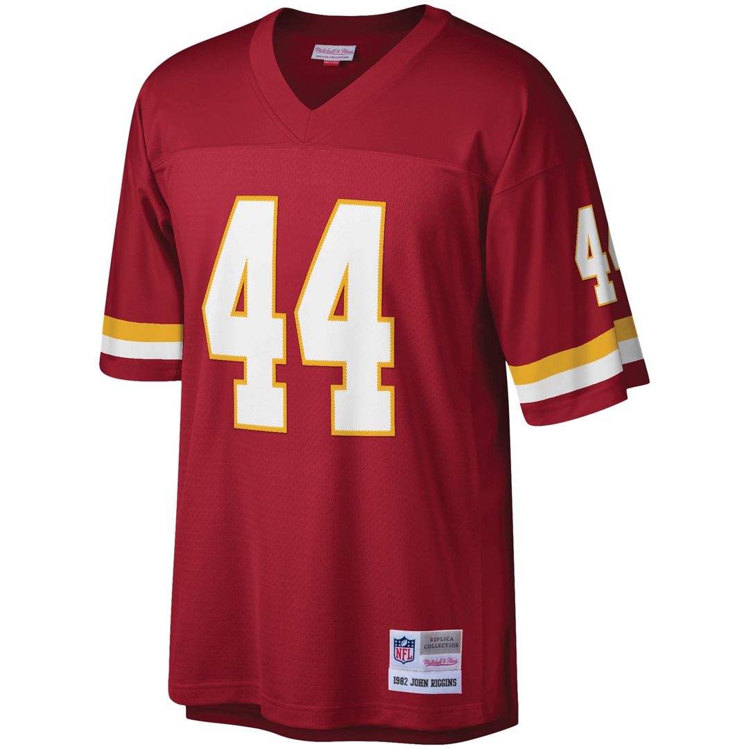 John Riggins Washington Football Team Mitchell & Ness Legacy Replica Jersey - Burgundy Official NFL Team Apparel Football Fan Gear