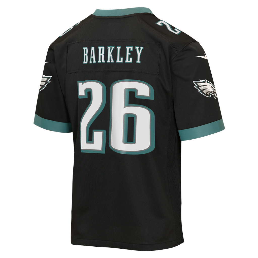 Saquon Barkley Philadelphia Eagles Nike Youth Team Game Jersey - Midnight Green Official NFL Team Apparel Football Fan Gear