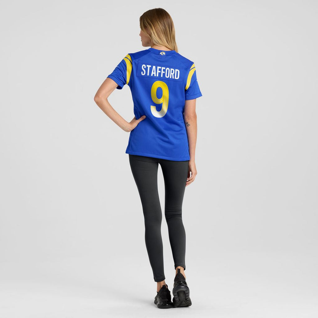 Matthew Stafford Los Angeles Rams Nike Women's Player Jersey - White Official NFL Team Apparel Football Fan Gear