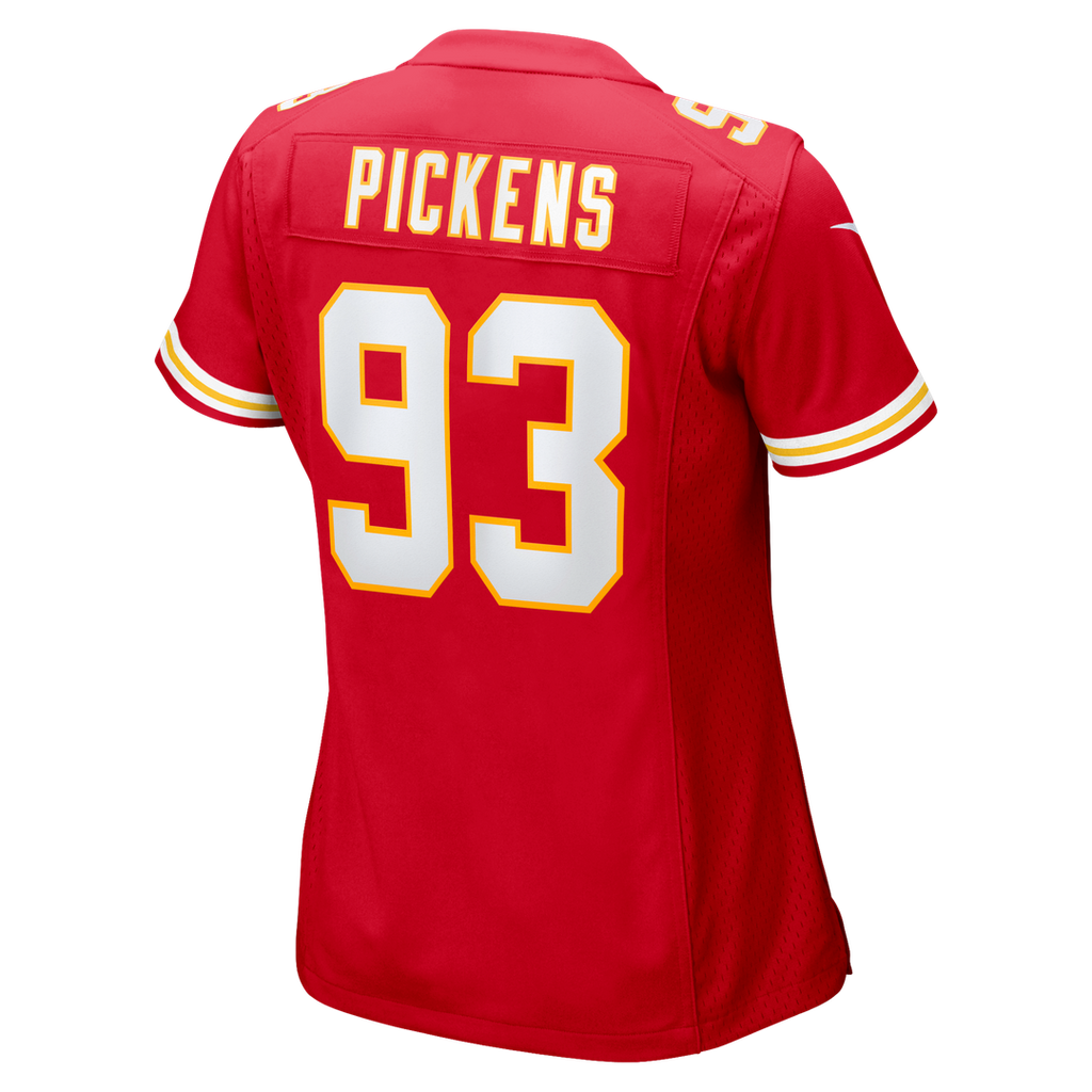 Zacch Pickens Kansas City Chiefs Nike Women's Team Game Jersey - Red Official NFL Team Apparel Football Fan Gear