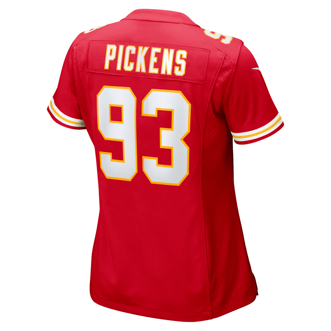 Zacch Pickens Kansas City Chiefs Nike Women's Team Game Jersey - Red Official NFL Team Apparel Football Fan Gear