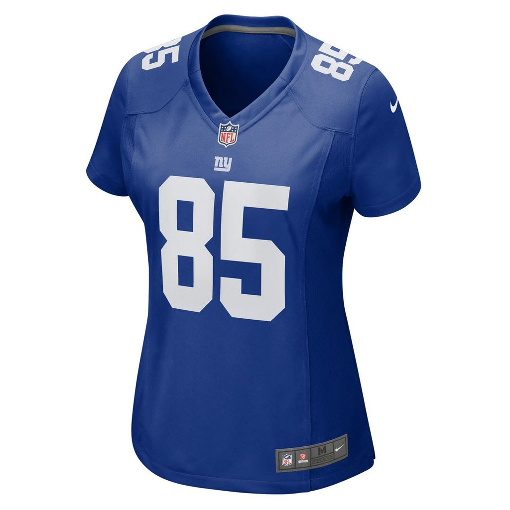 Chris Manhertz New York Giants Nike Women's Game Jersey - Royal Official NFL Team Apparel Football Fan Gear