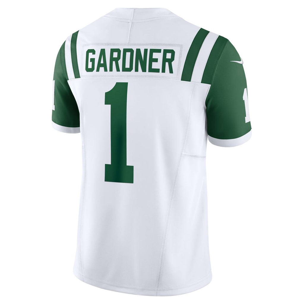 Ahmad Sauce Gardner New York Jets Nike Classic Alternate Vapor F.U.S.E. Limited Jersey - White Official NFL Team Apparel Football Fan Gear
