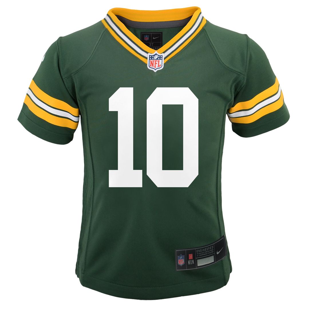 Jordan Love Green Bay Packers Nike Infant Game Jersey - Green Official NFL Team Apparel Football Fan Gear