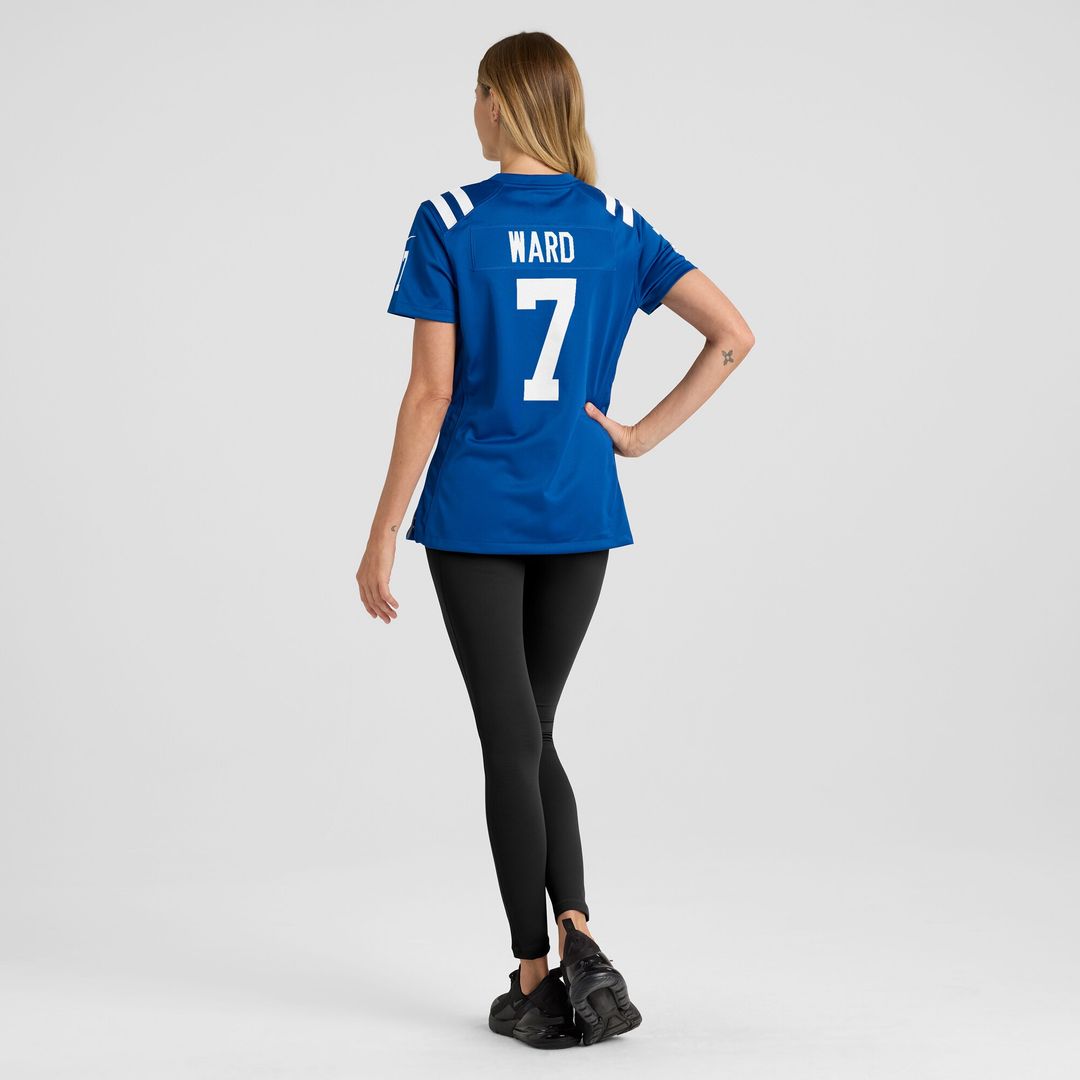 Charvarius Ward Indianapolis Colts Nike Women's Team Game Jersey - Royal Official NFL Team Apparel Football Fan Gear
