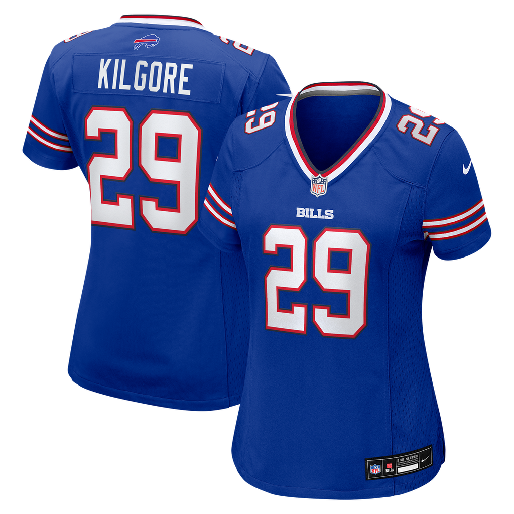 Jalon Kilgore Buffalo Bills Nike Women's Team Game Jersey - Royal Official NFL Team Apparel Football Fan Gear