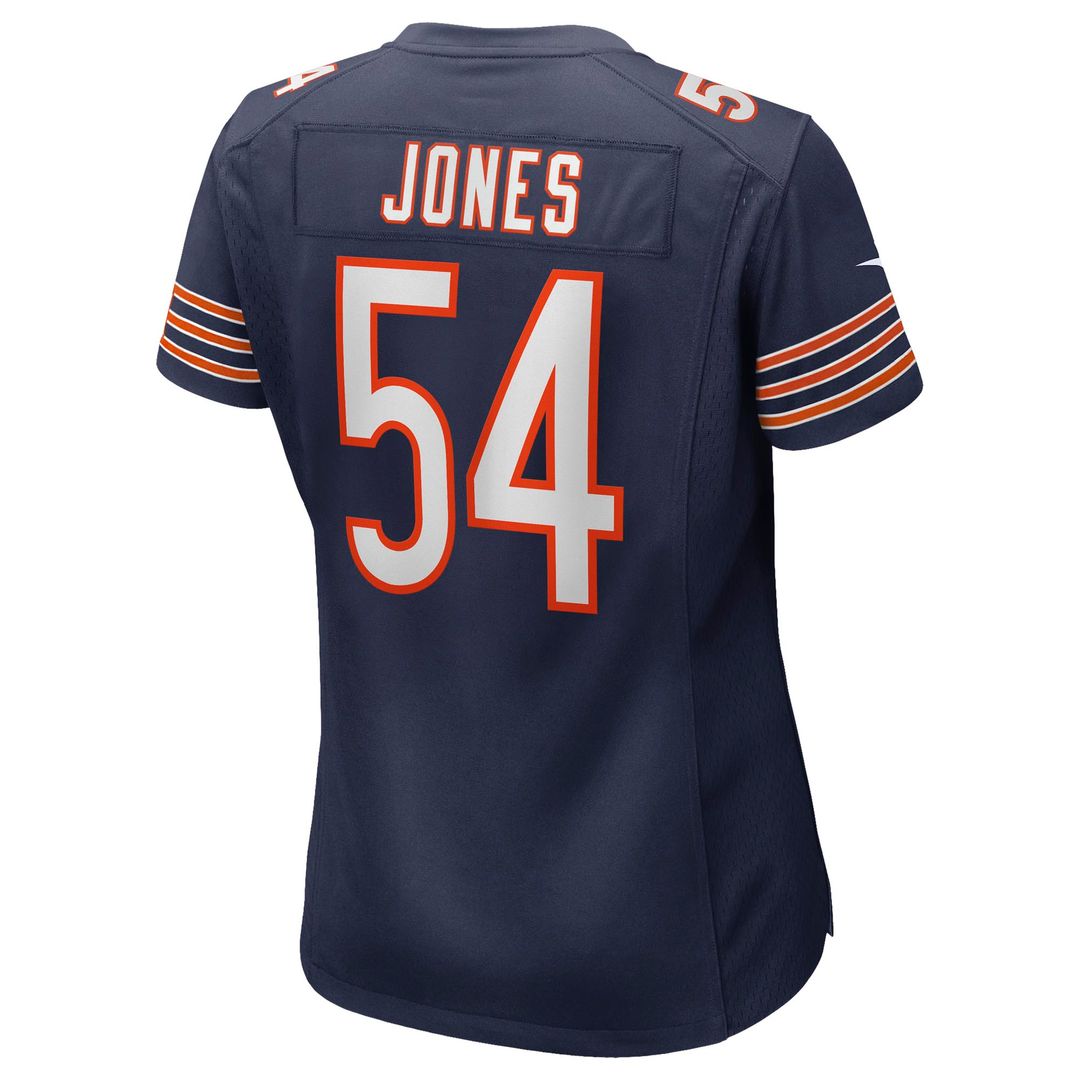 Logan Jones Chicago Bears Nike Women's Team Game Jersey - Navy Official NFL Team Apparel Football Fan Gear
