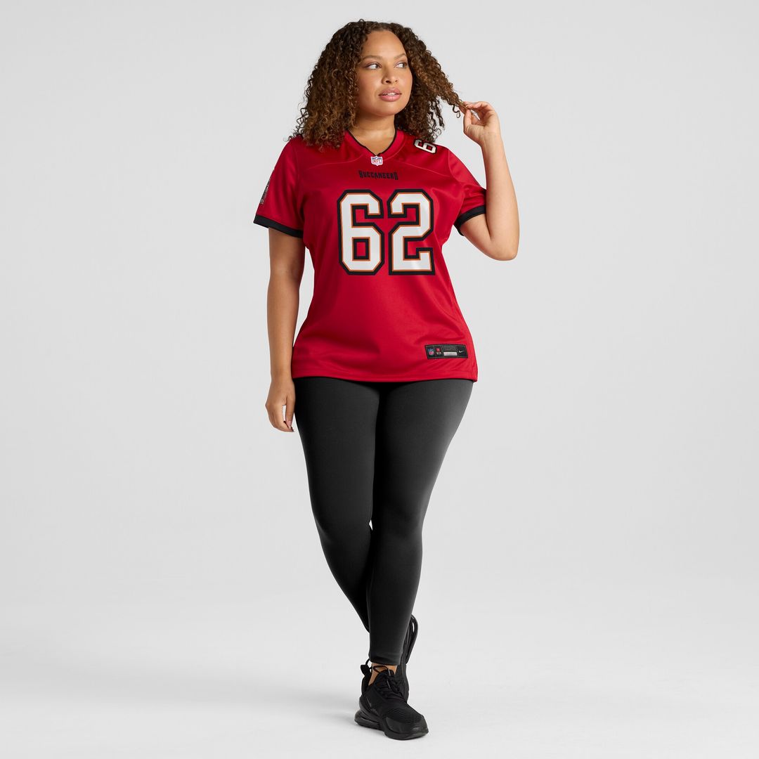 Graham Barton Tampa Bay Buccaneers Nike Women's Game Jersey - Red Official NFL Team Apparel Football Fan Gear