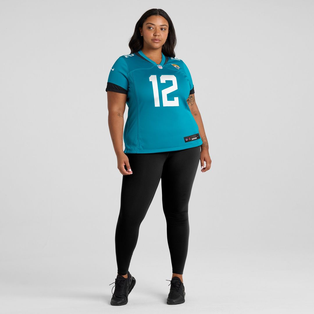 Nathan Rourke Jacksonville Jaguars Nike Women's Team Game Jersey - Teal Official NFL Team Apparel Football Fan Gear