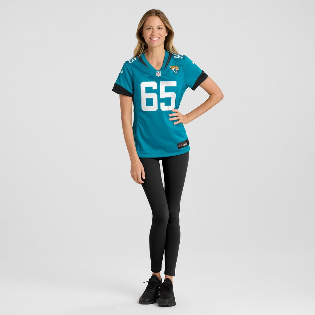 Patrick Mekari Jacksonville Jaguars Nike Women's Team Game Jersey - Teal Official NFL Team Apparel Football Fan Gear