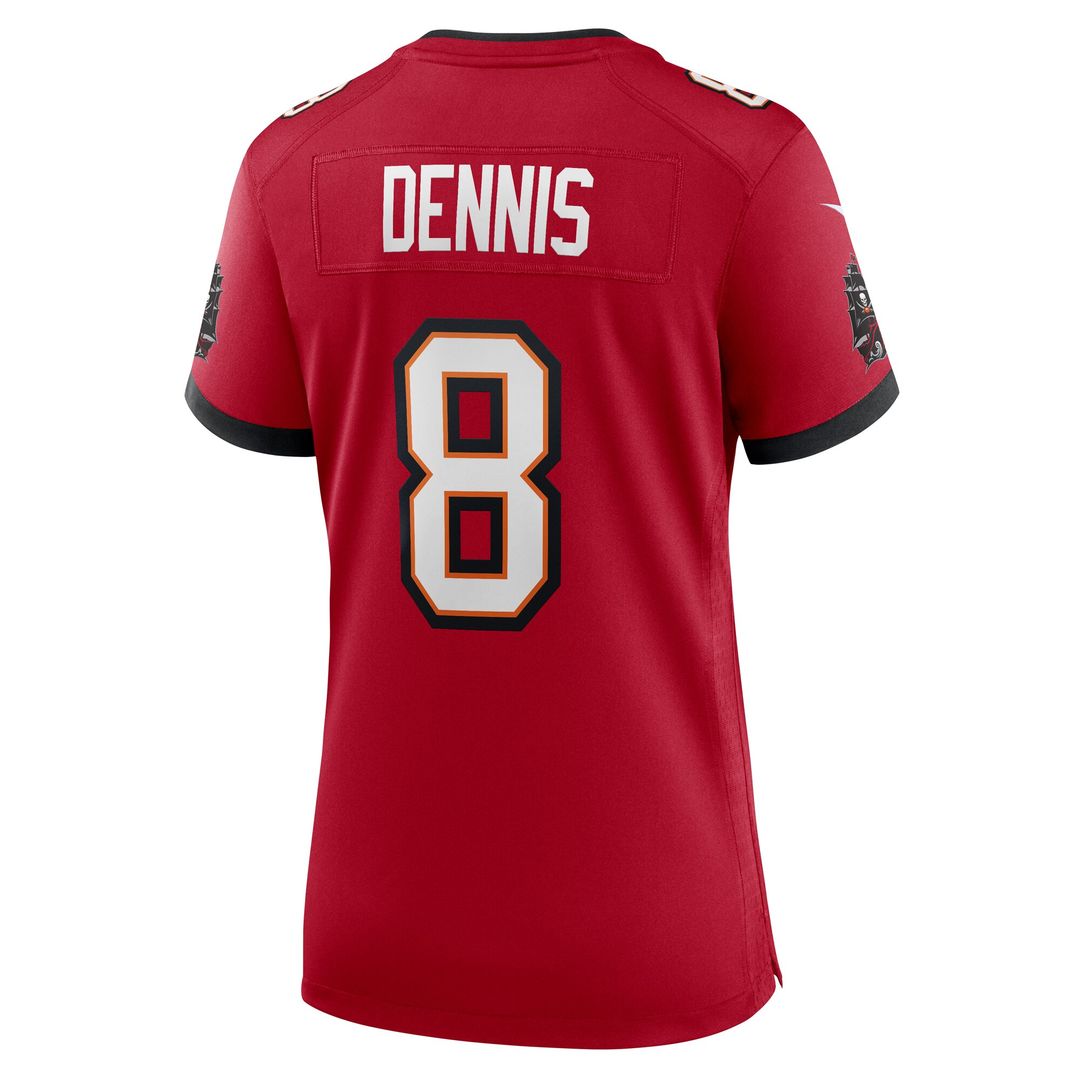 SirVocea Dennis Tampa Bay Buccaneers Nike Women's Game Jersey - Red Official NFL Team Apparel Football Fan Gear