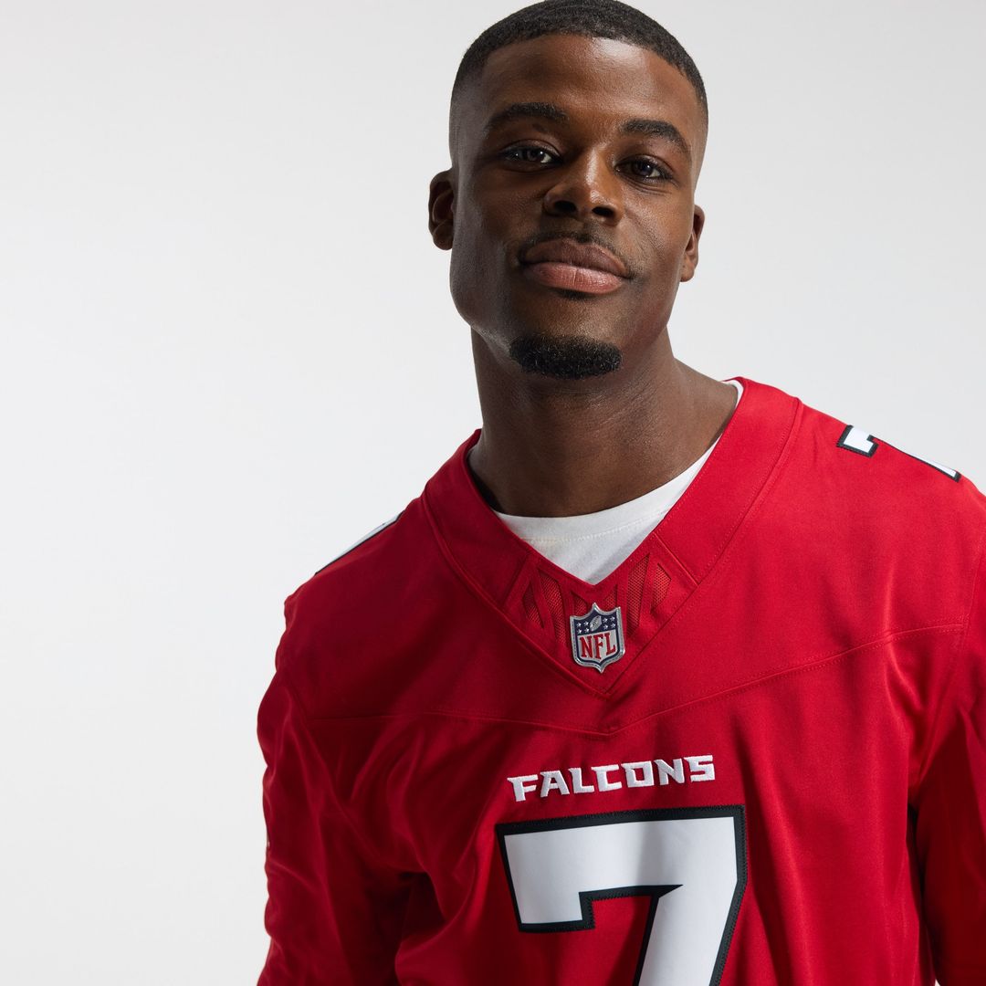 Bijan Robinson Atlanta Falcons Nike Vapor F.U.S.E. Stitched Limited Jersey - White Official NFL Team Apparel Football Fan Gear