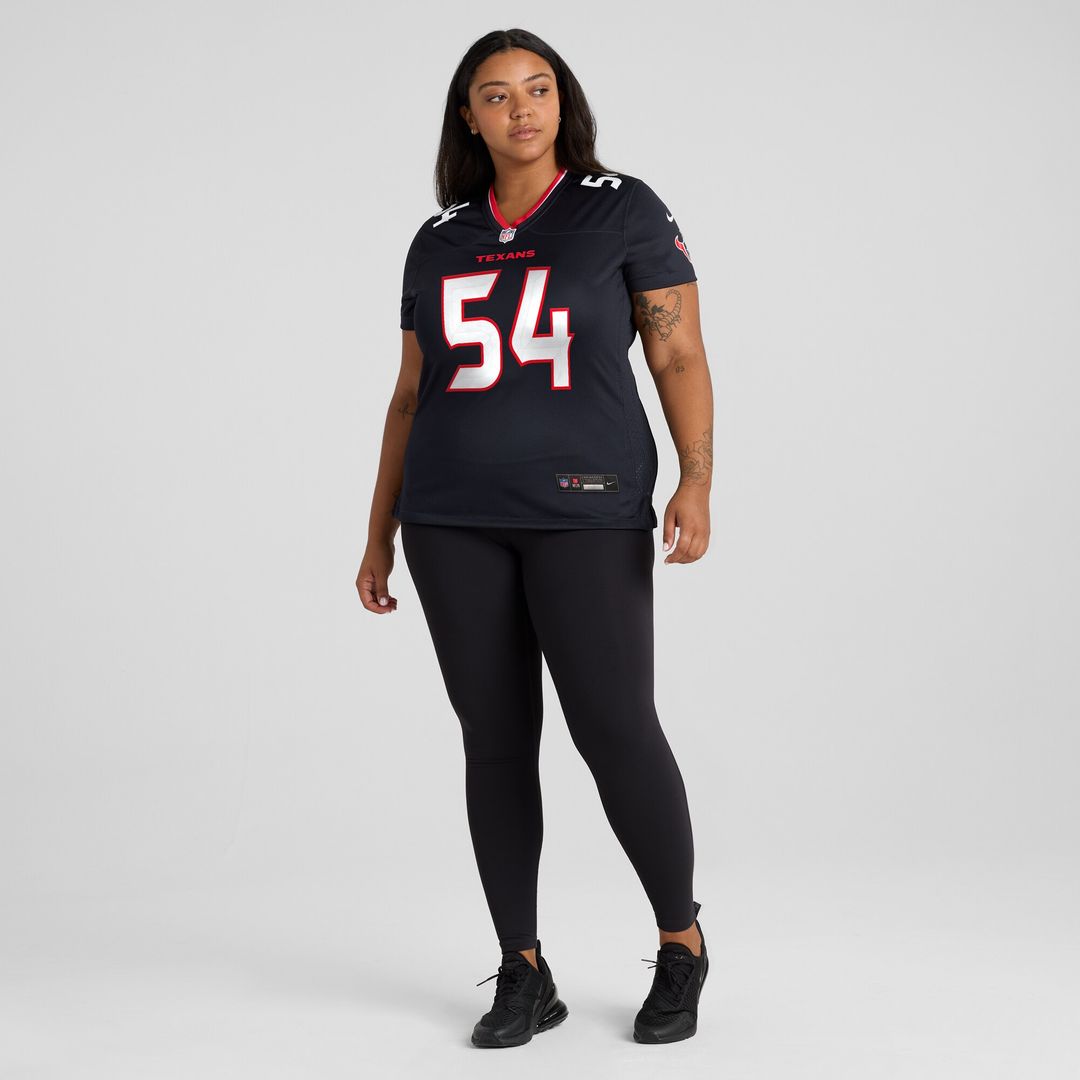Jarrett Patterson Houston Texans Nike Women's Team Game Jersey - Navy Official NFL Team Apparel Football Fan Gear